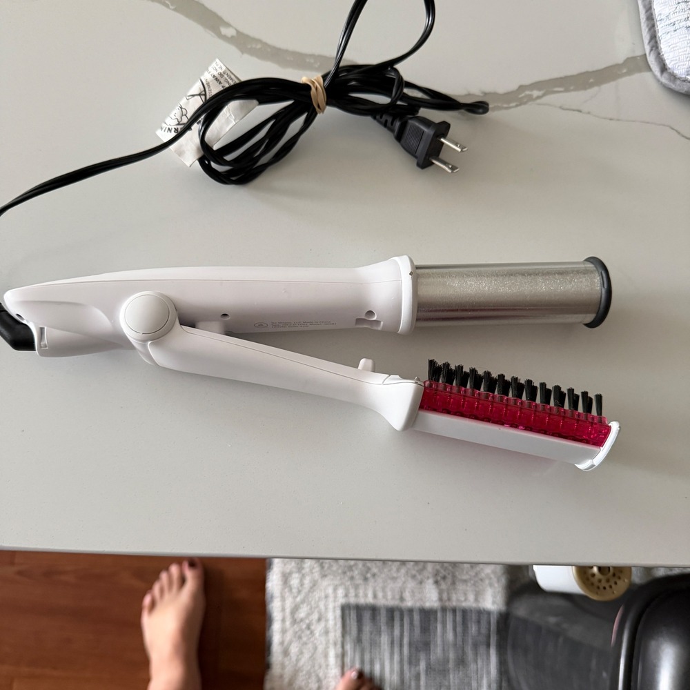 InStyler Prime 1.25" Rotating Hair Iron Hot Brush Styler White 00681 Tested - Picture 5 of 11